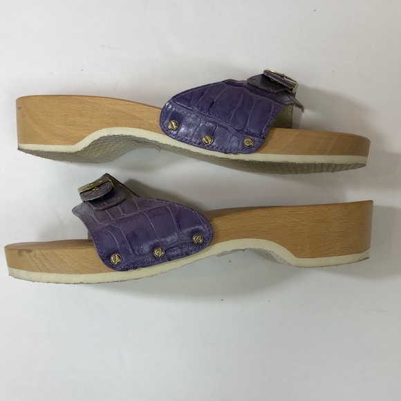 Dr. Scholl's Purple and Gold Sandals - Picture 6 of 12